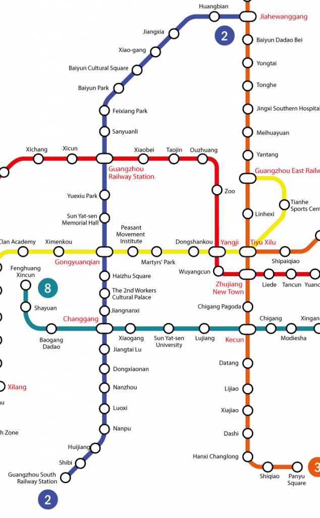 Countdown to the Guangzhou Asian Games: Guangzhou Metro Line 2 | the ...