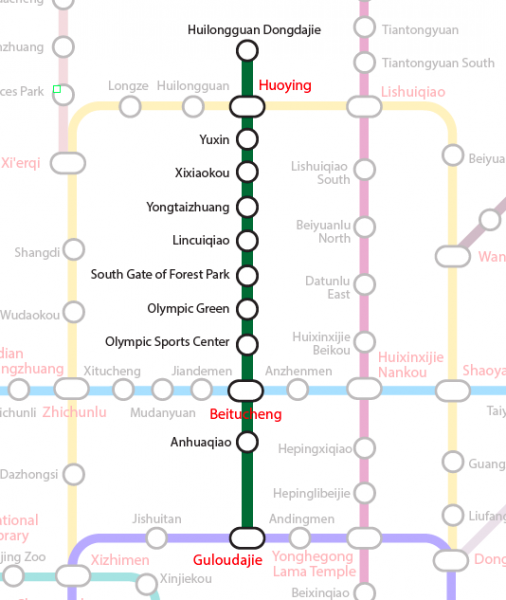 Beijing Subway Line 8: The Olympic Line gets longer | the Explore blog